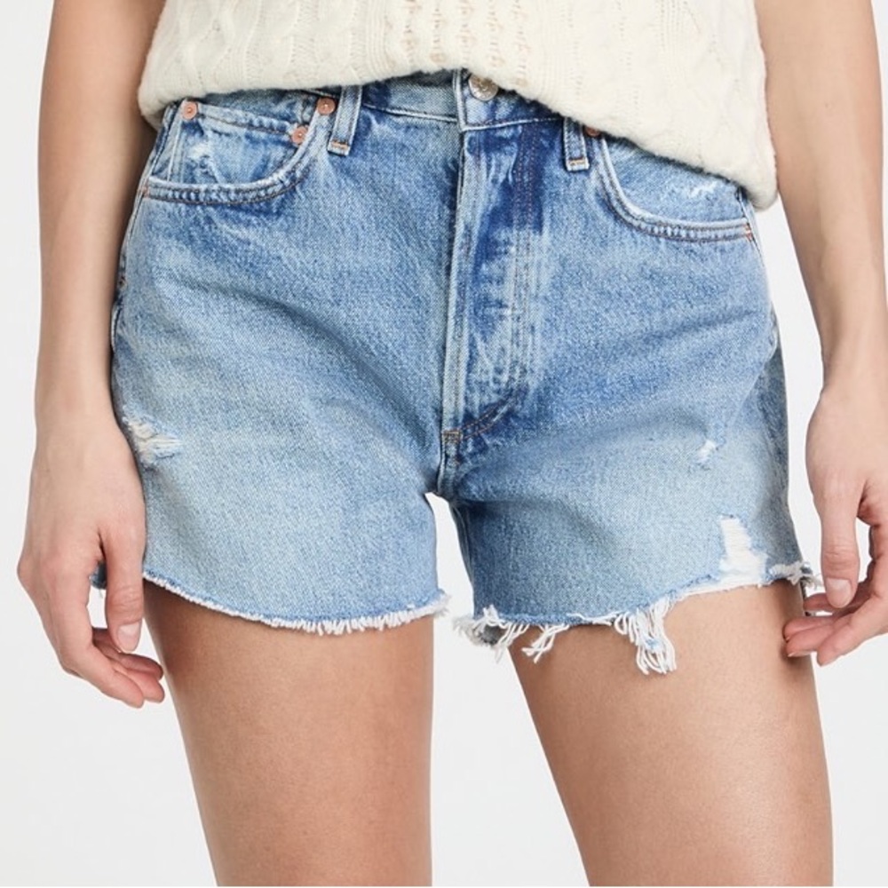 Citizens of Humanity Marlow Vintage Fit Shorts in Cape Code, size 24